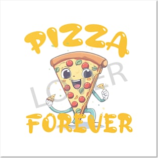 Pizza Lover Forever Posters and Art